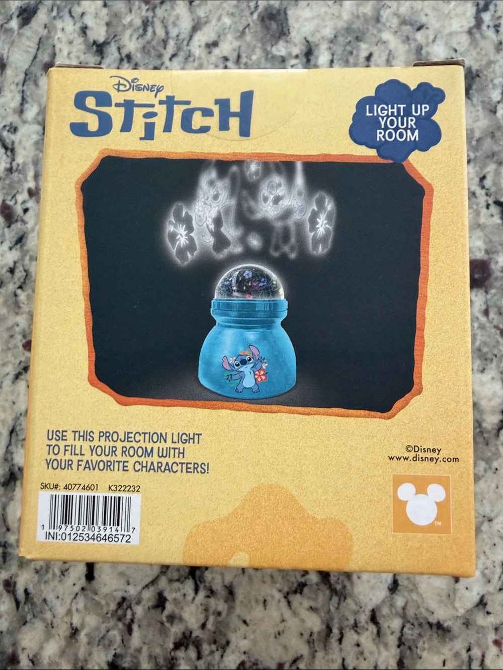 Disney Stitch Blue Projector Light - Picture 4 of 4